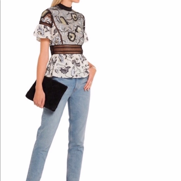 Self-Portrait Tops - Self Portrait Lucia Top